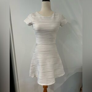 B. Darlin White Dress Size 1/2 Small Bachelorette Bridal Wedding